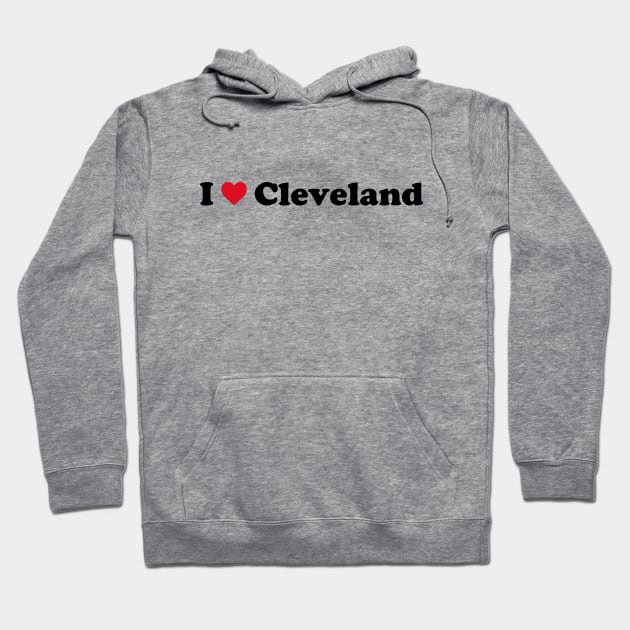 Cleveland Love Hoodie by Novel_Designs